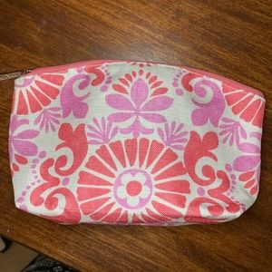 Clinique Orange and Pink Makeup Case